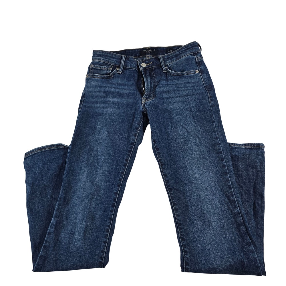 Lucky Brand Sweet Boot Jeans Dark Wash‎ Women 2/26 Regular Bootcut Denim 12514